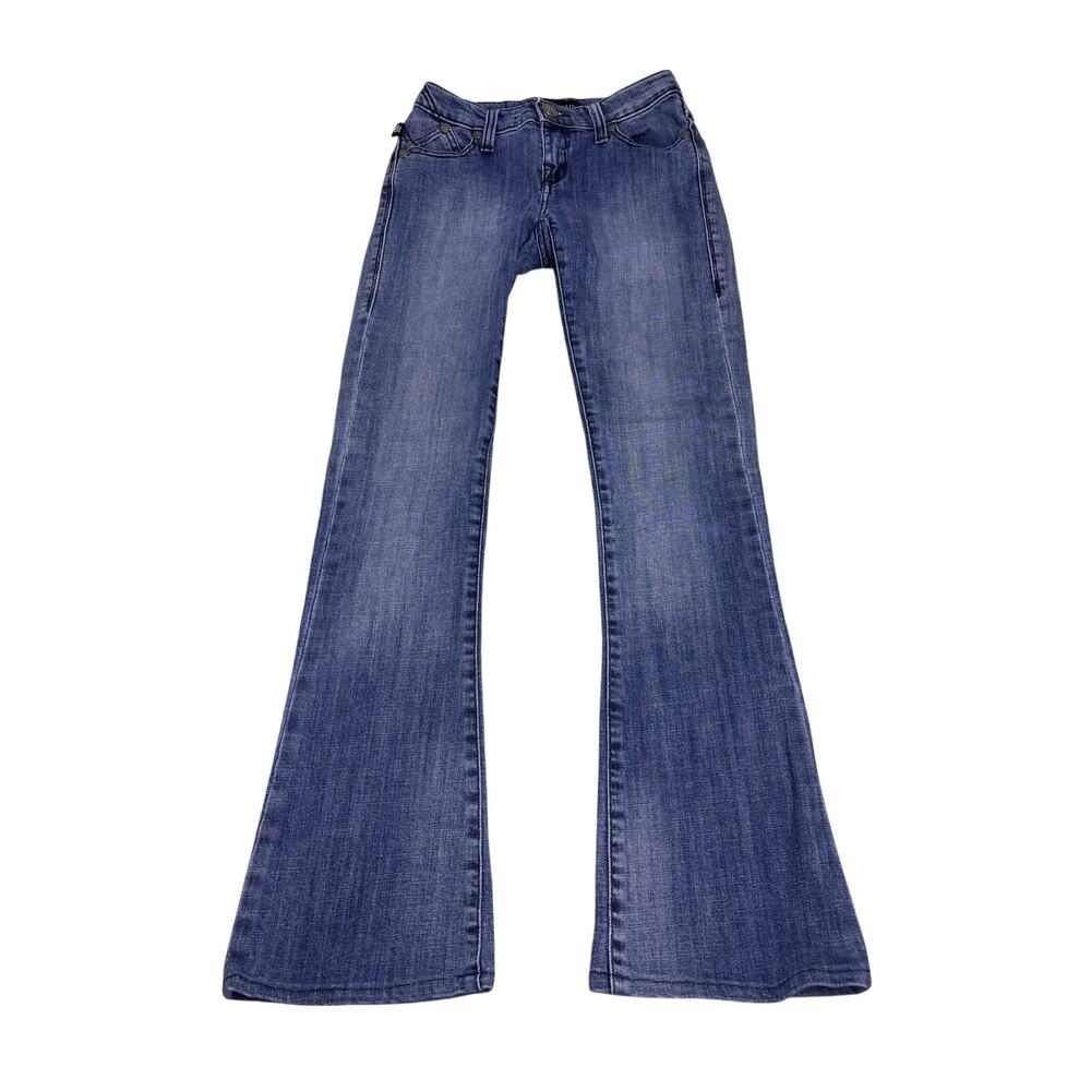 Rock & Republic Kasandra Flare Jeans Women’s Size 0M Y2K Low Rise